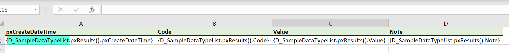 Excel Template