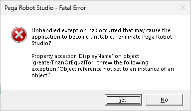 Error Message