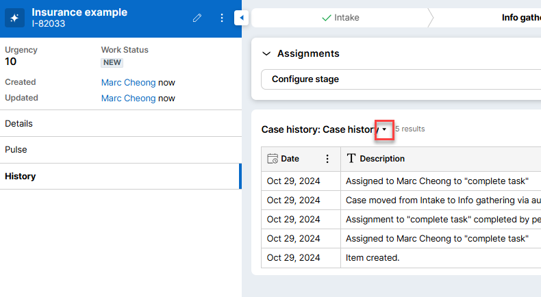 Switching between views in a List View