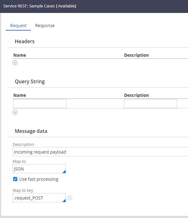 API Request mapping