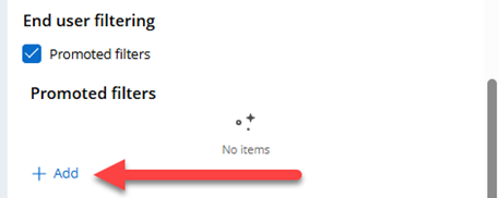 Add promoted filter option