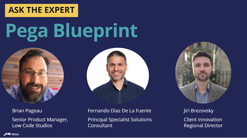 Ask the Expert - Pega Blueprint