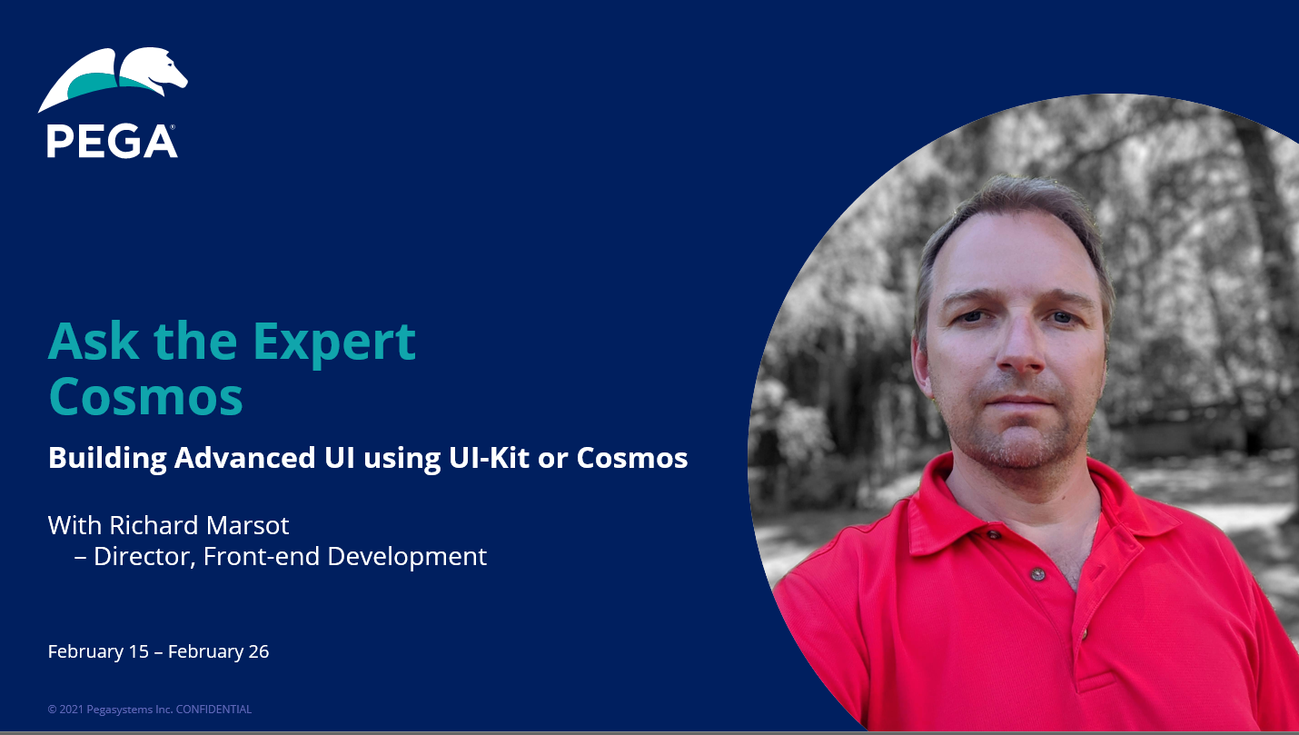 Ask the Expert with Richard Marsot - Cosmos