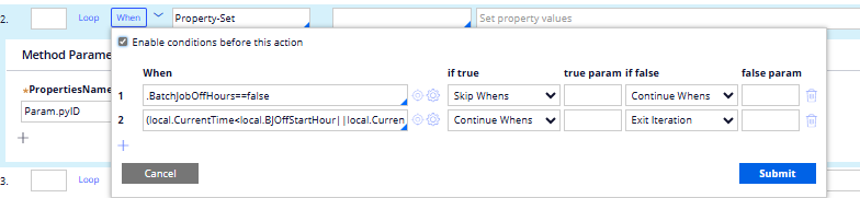 Set Hours OFF Running in Batch Job Case