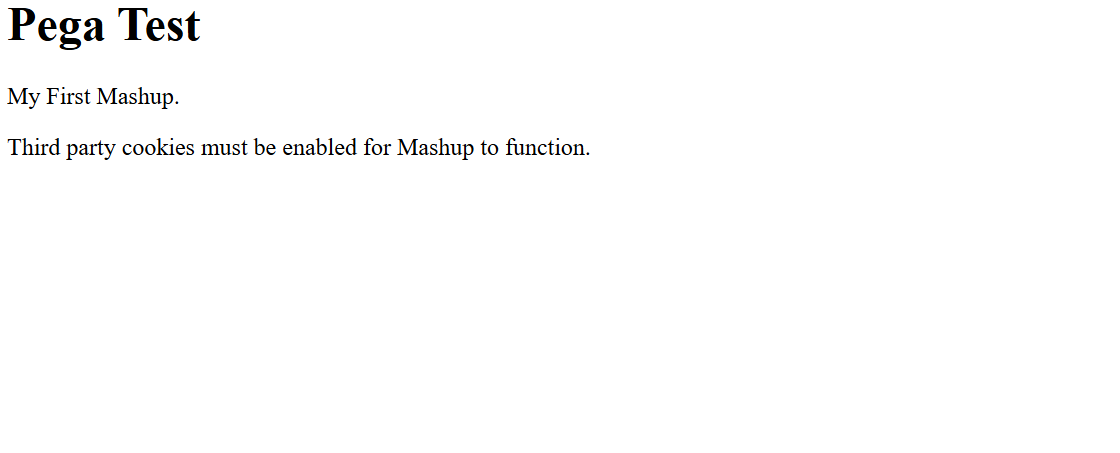 Enable Third Party cookies