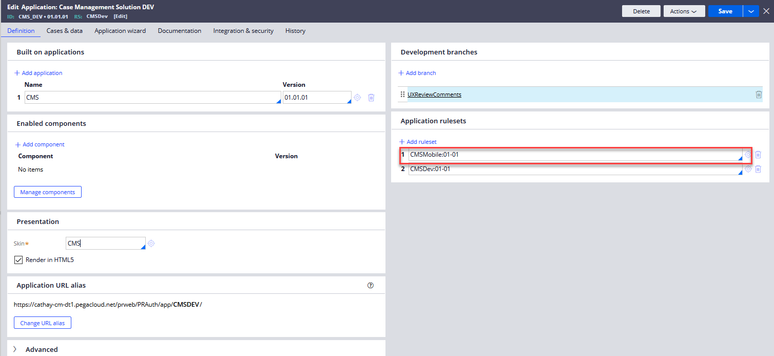 Figure 5.2 CMSDev