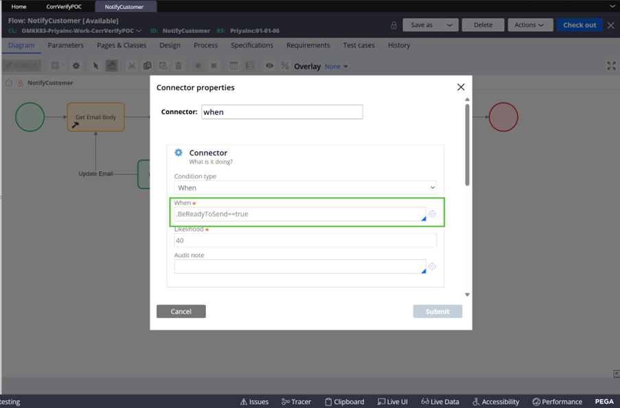 Conditional checkbox