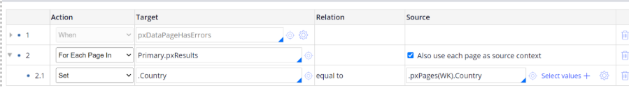 Response data transform to flatten structure