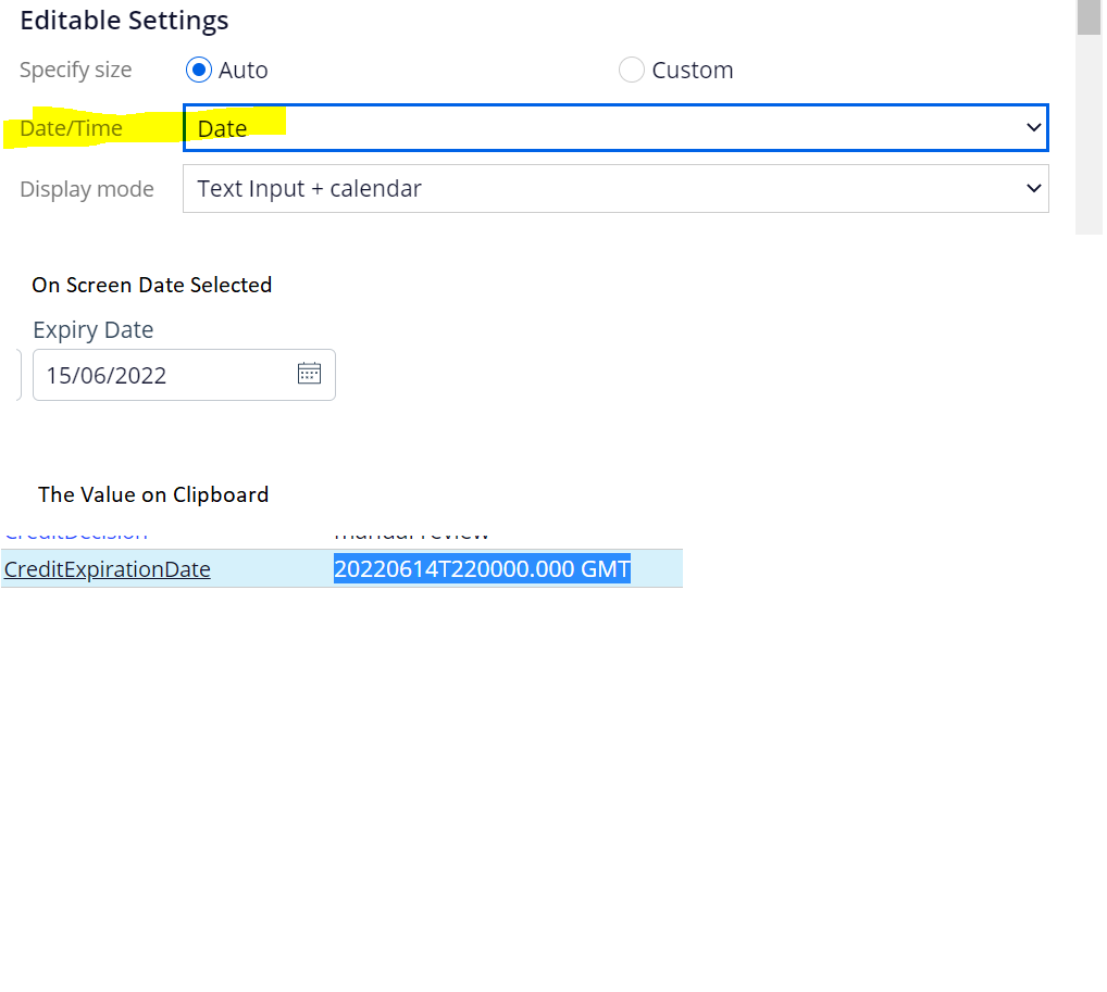 DateTime issue