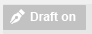 Draft mode toggle in the flow rule toolbar