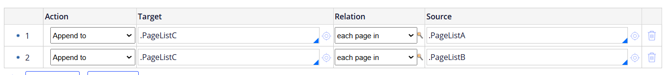 Screenshot of datatransform