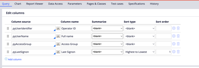 An image of sorted results using 'pyLastSignon'