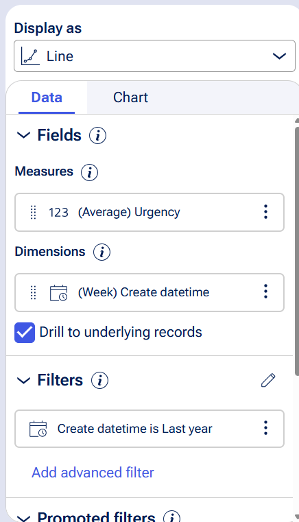 Configuration for conditional formatting