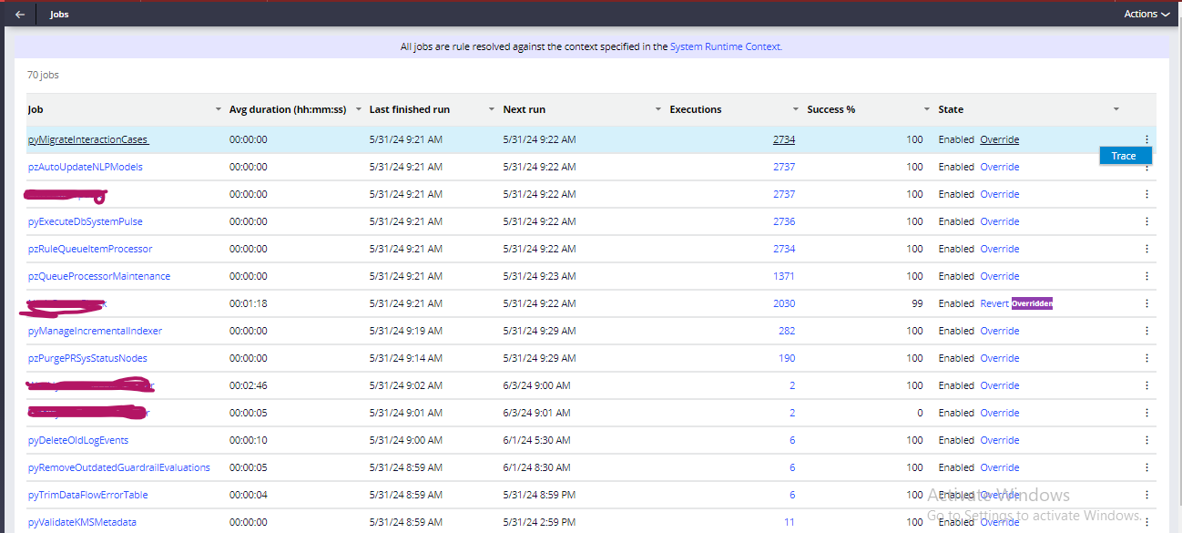 job scheduler 