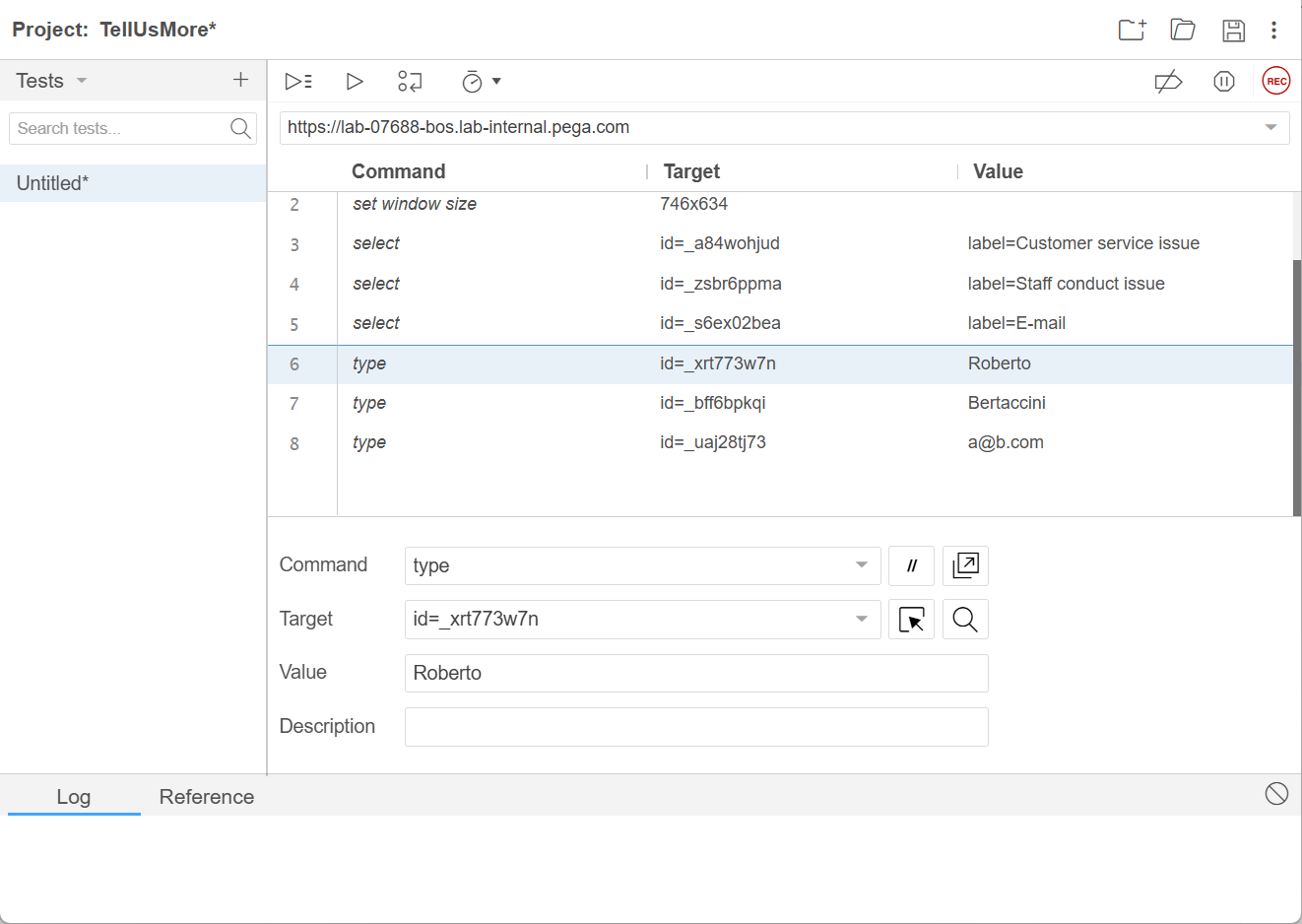 Collect Locators with SeleniumIDE