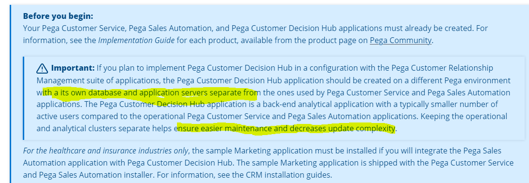 Pega CDH recommendation