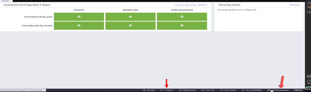 Tracer and performance diagnostic options for debugging unmet SLA alerts.