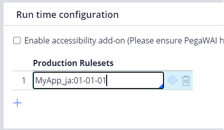 Production Ruleset