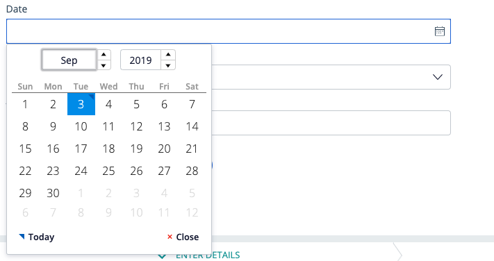How to customize the date picker overlay | Support Center