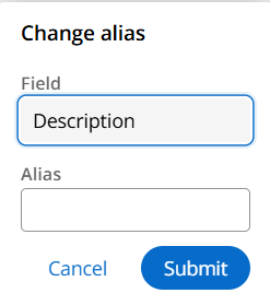 Change Alias 