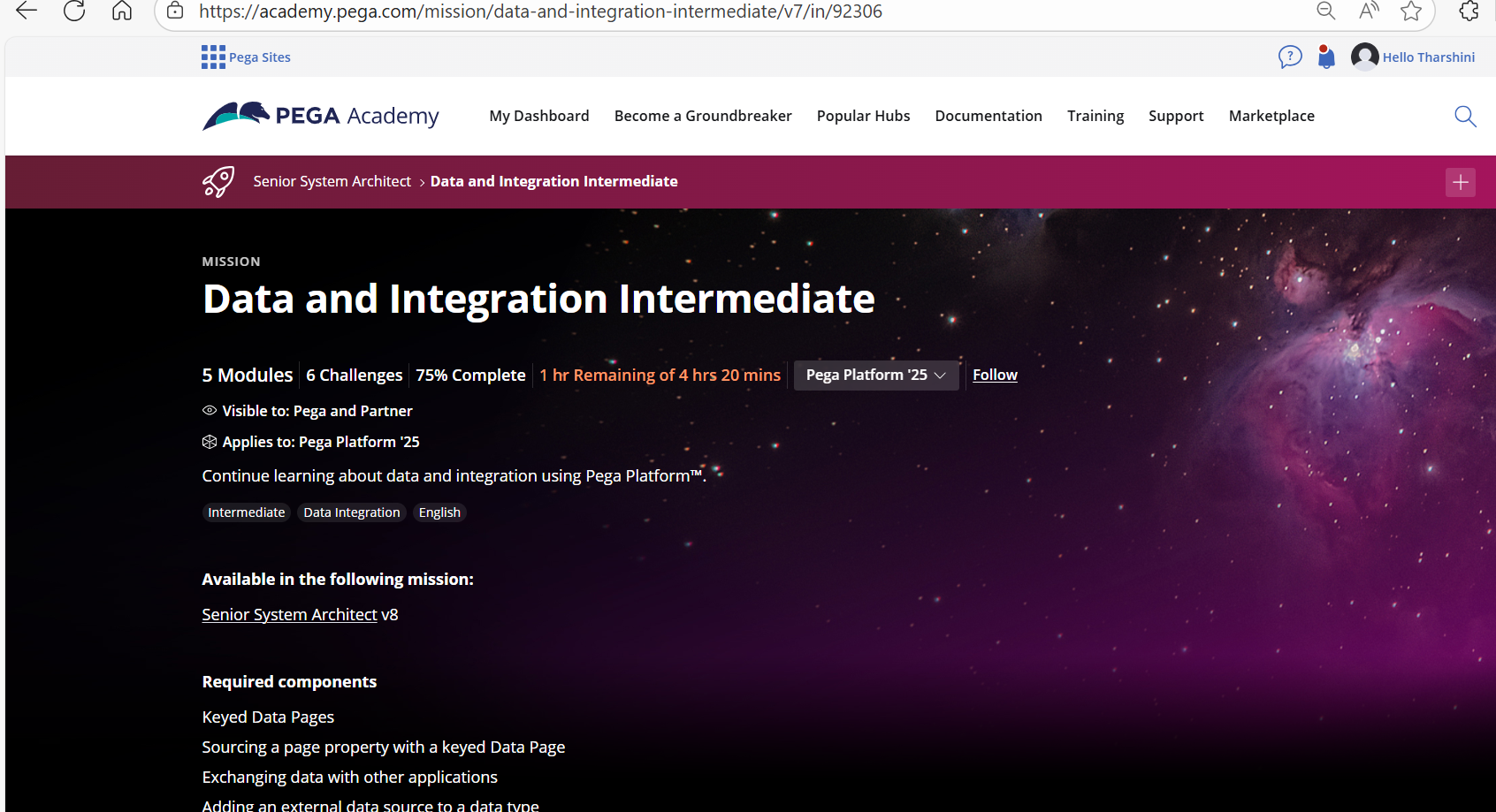 Data and Integration Intermediate Screenshot