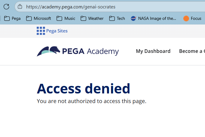 access denied screen image