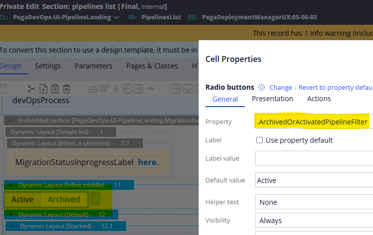 section with marked "button"/text-property