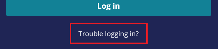 Trouble logging in (big)