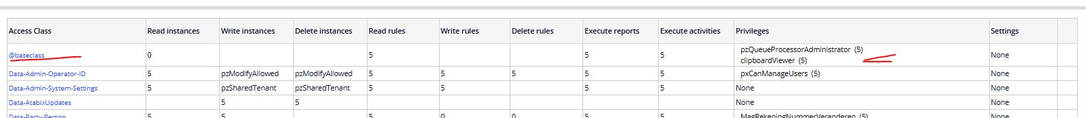 baseclass config