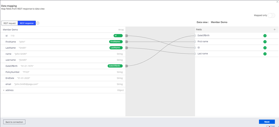 Data mapper