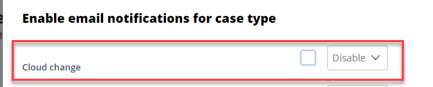 disable notifications