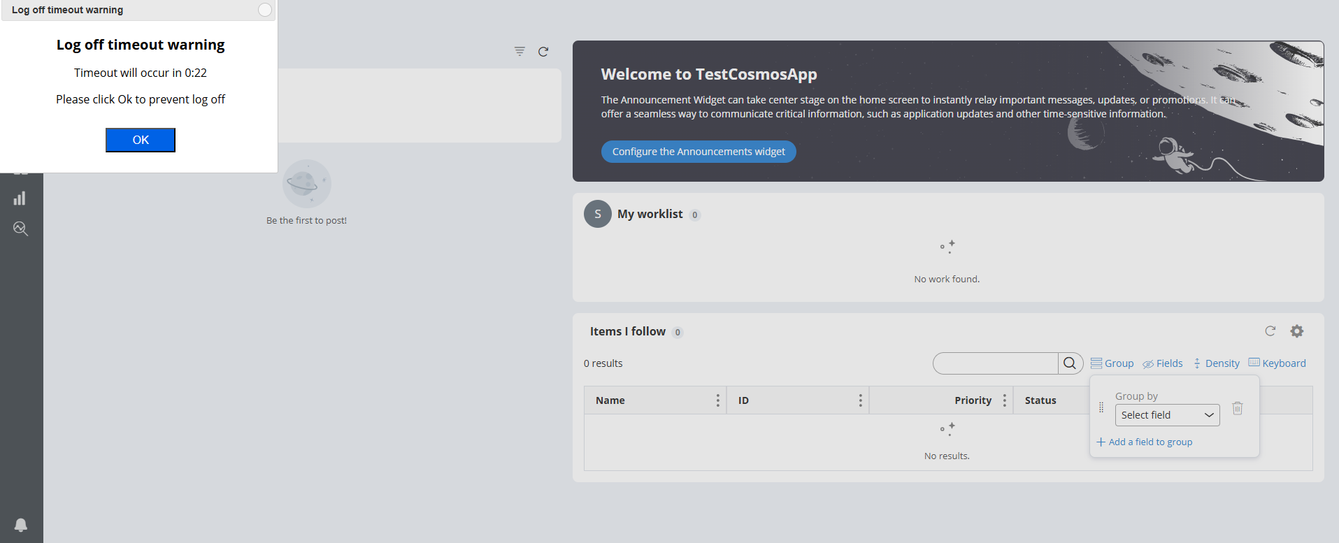 distorted UI