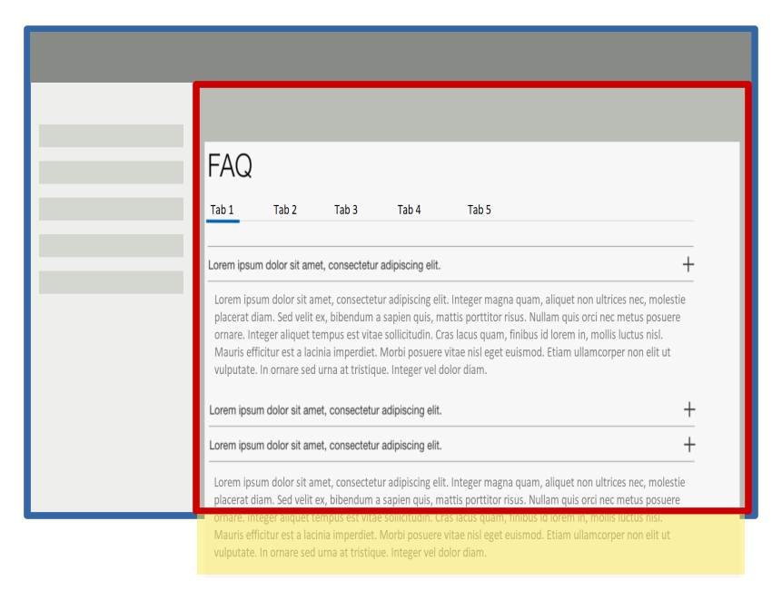 harness with dynamic layout group