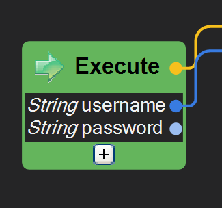 Example of an Entry point with the parameter I want to reference.