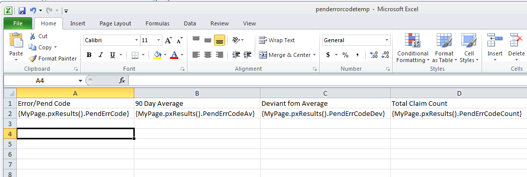 template excel file