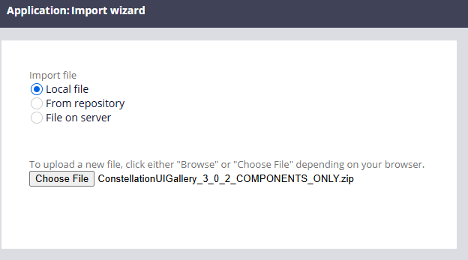 Import Wizard Local File