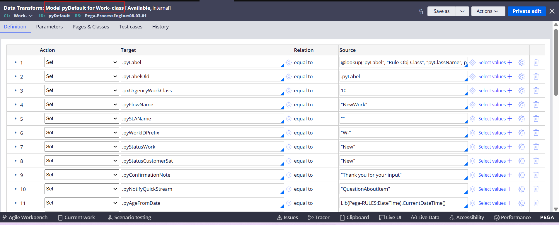 pyDefault Snapshot