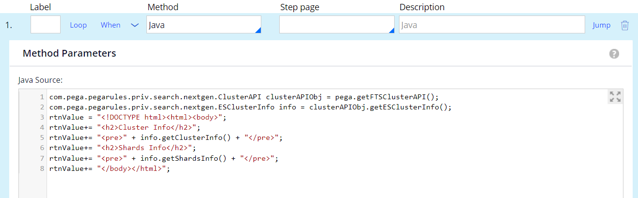 Step 2 When Java Method Parameters