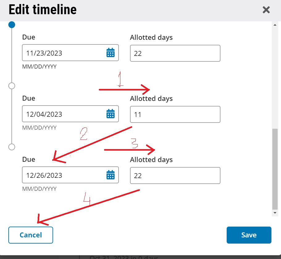 tabbing order