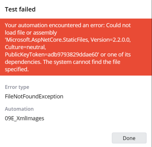 error
