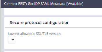 attached below shows no option can be seen on the dropdown