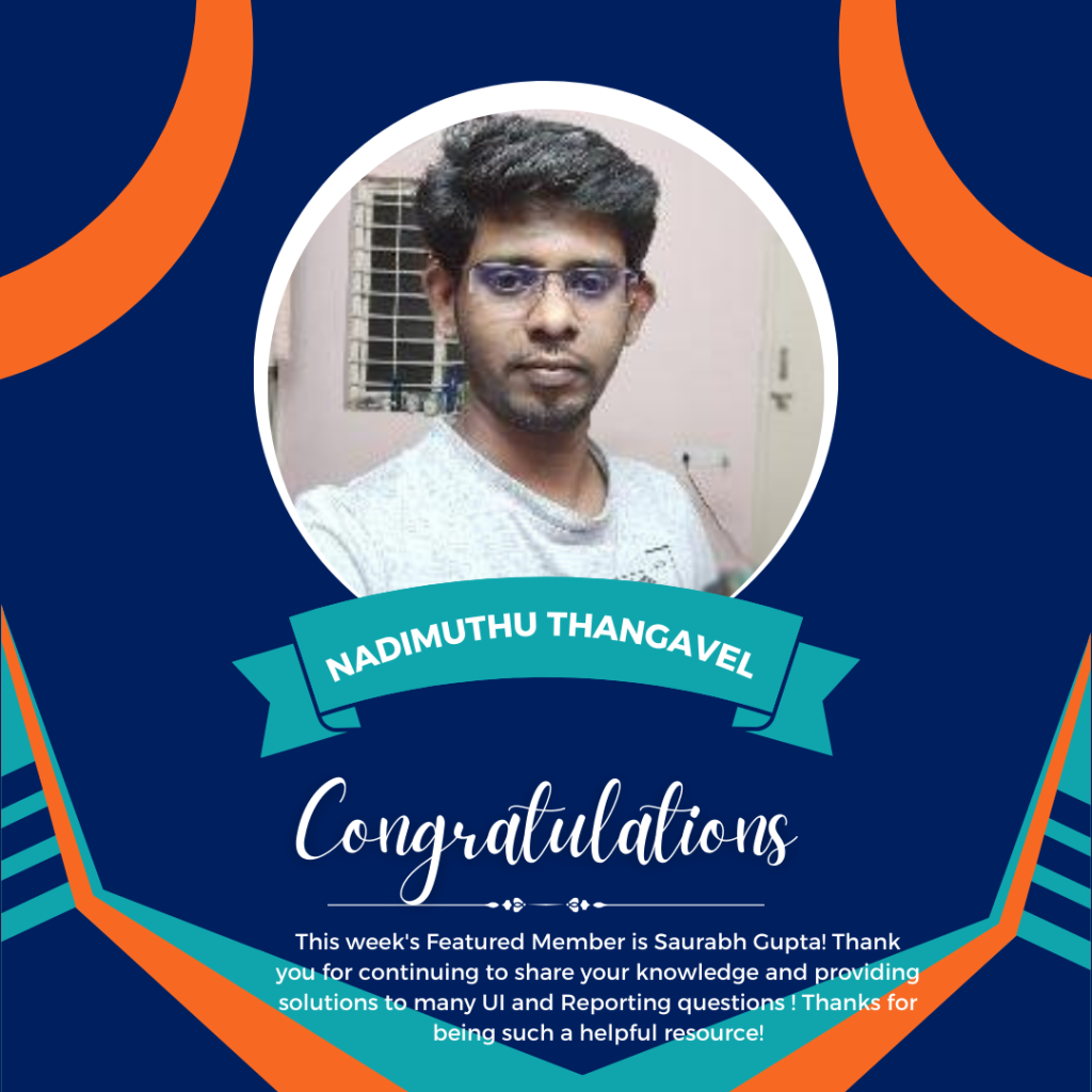 Week 24 - Nadimuthu Thangavel