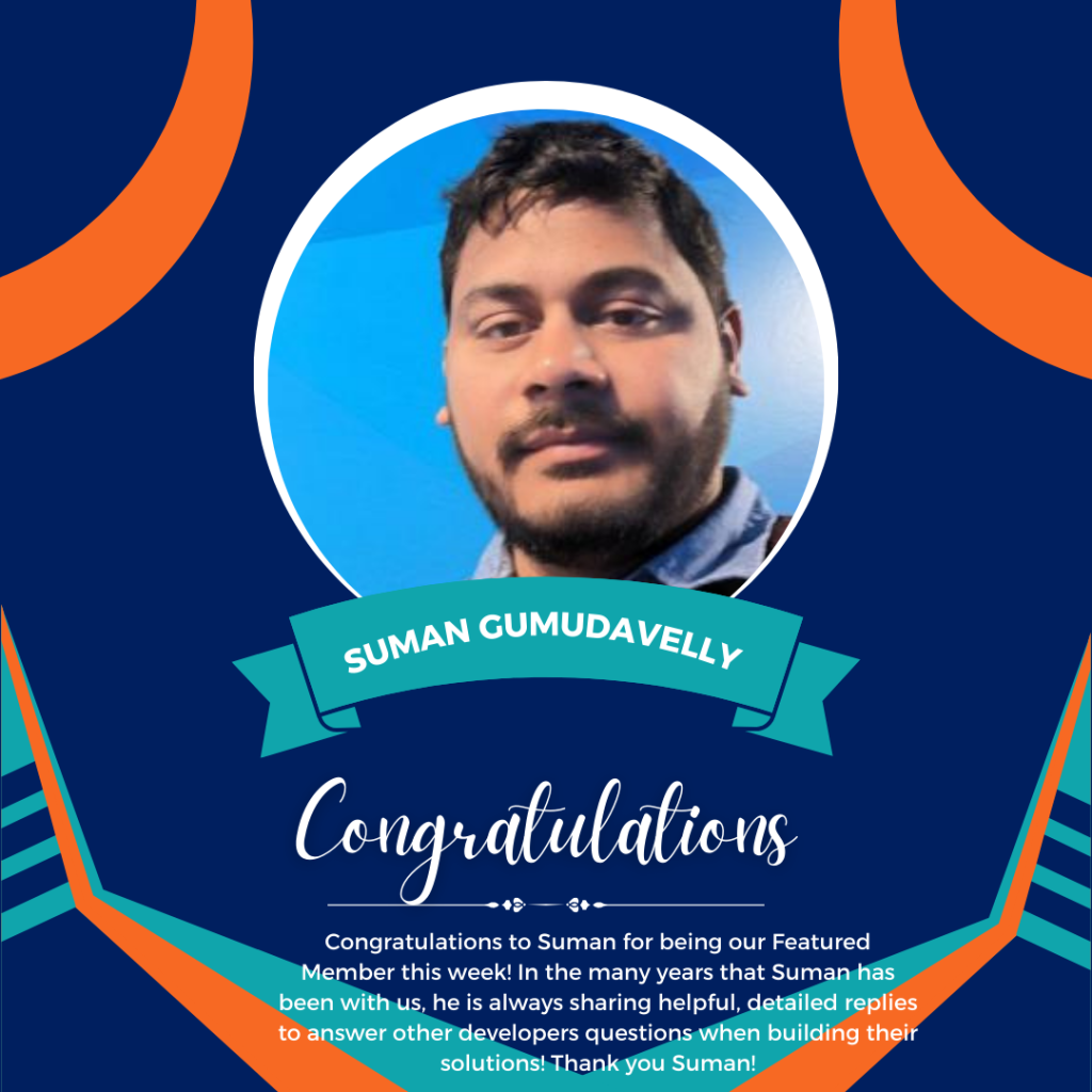 Week 26 - Suman Gumudavelly