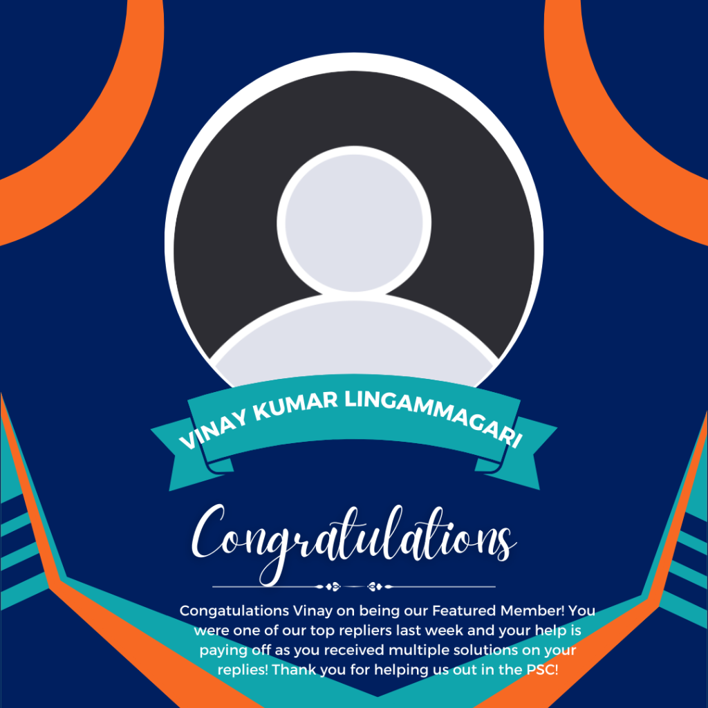 Week 31 Vinay Kumar Lingammagari