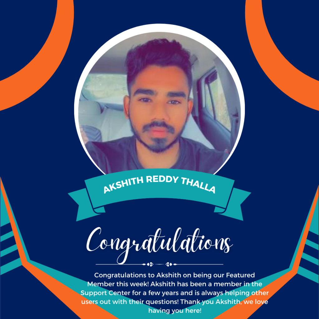 Week 44 Akshith Reddy Thalla