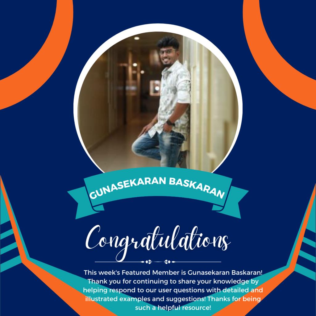 Week 7 - Gunasekaran Baskaran