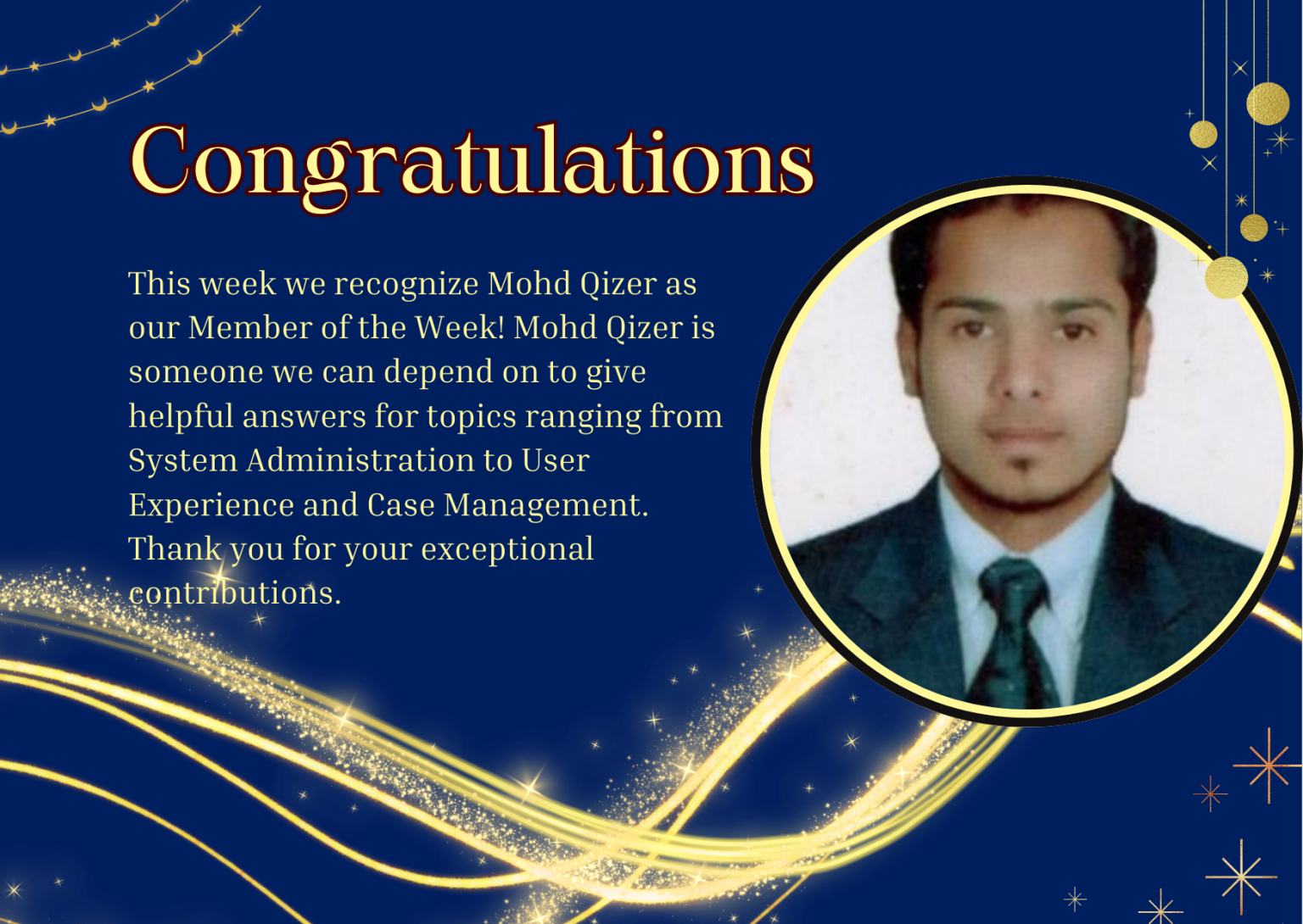 Week 14- Mohd Qizer Uddin
