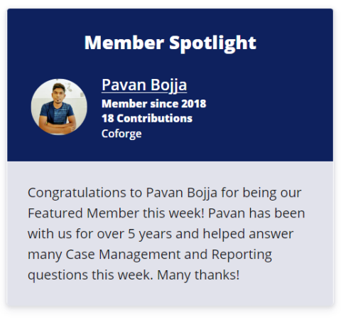 Week 40 - Pavan Bojja.