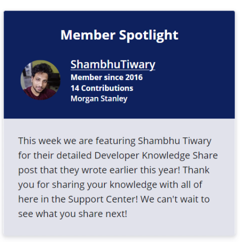Week 46 - Shambhu Tiwary