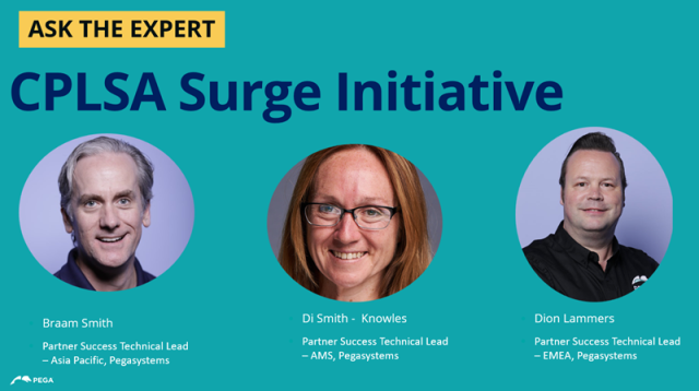 Ask the Expert - CPLSA Surge Initiative